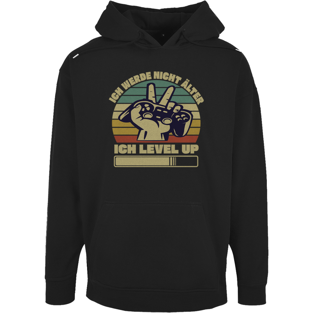 UNISEX OVERSIZED HOODIE - ICH LEVEL UP