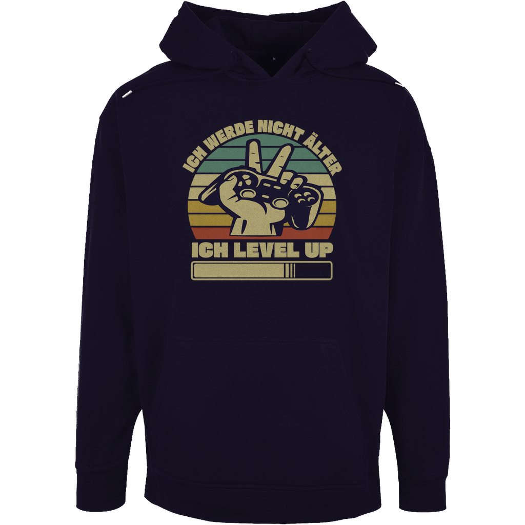 UNISEX OVERSIZED HOODIE - ICH LEVEL UP