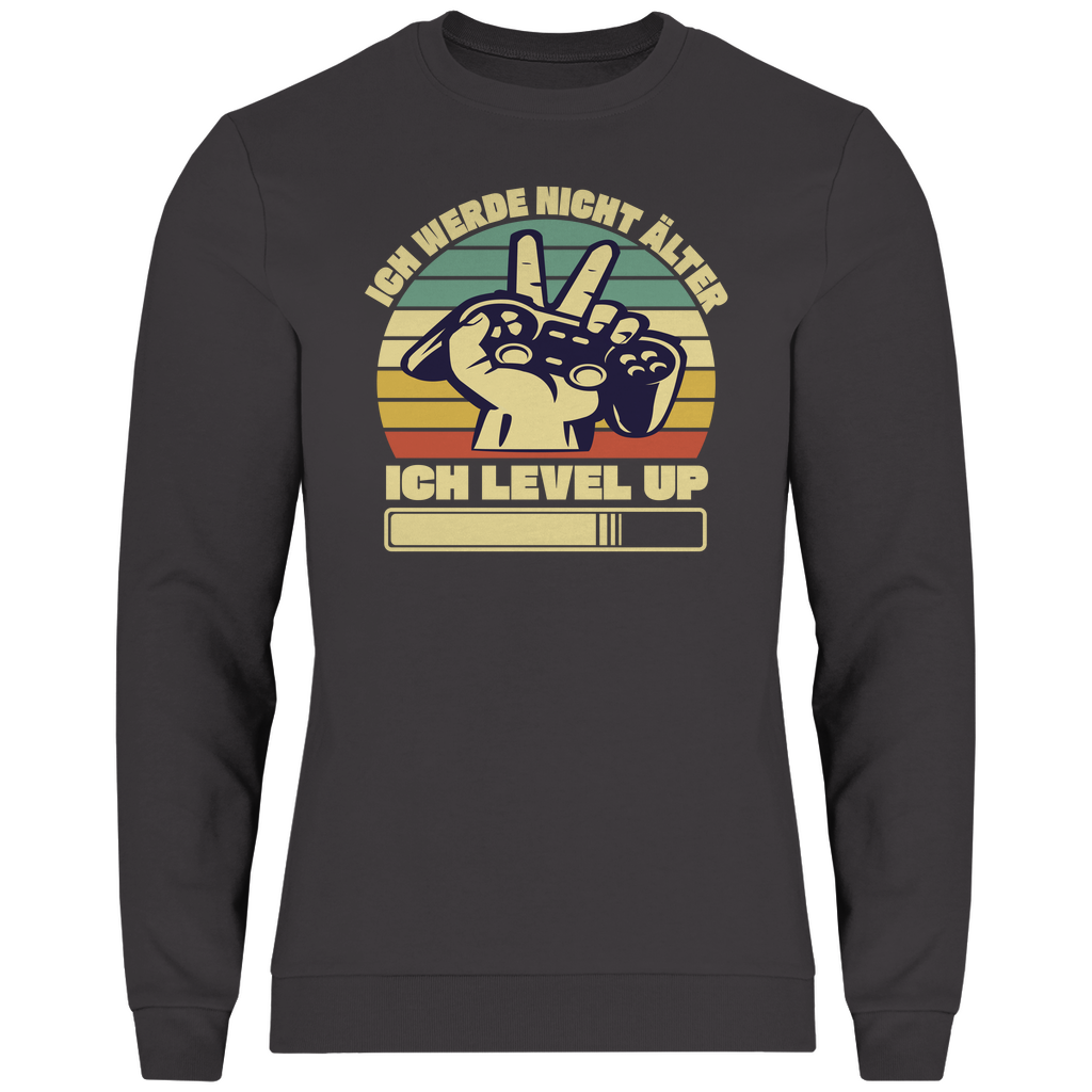 HERREN SWEATSHIRT - ICH LEVEL UP
