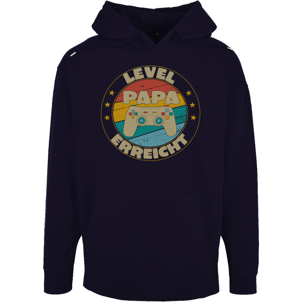 OVERSIZED HOODIE - PAPA - LEVEL ERREICHT