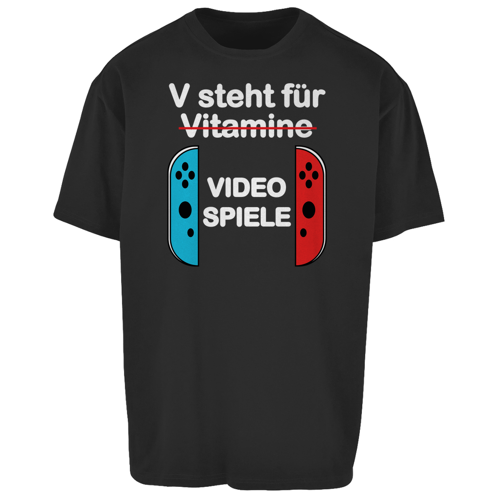 OVERSIZED T-SHIRT - V FÜR VIDEO SPIELE
