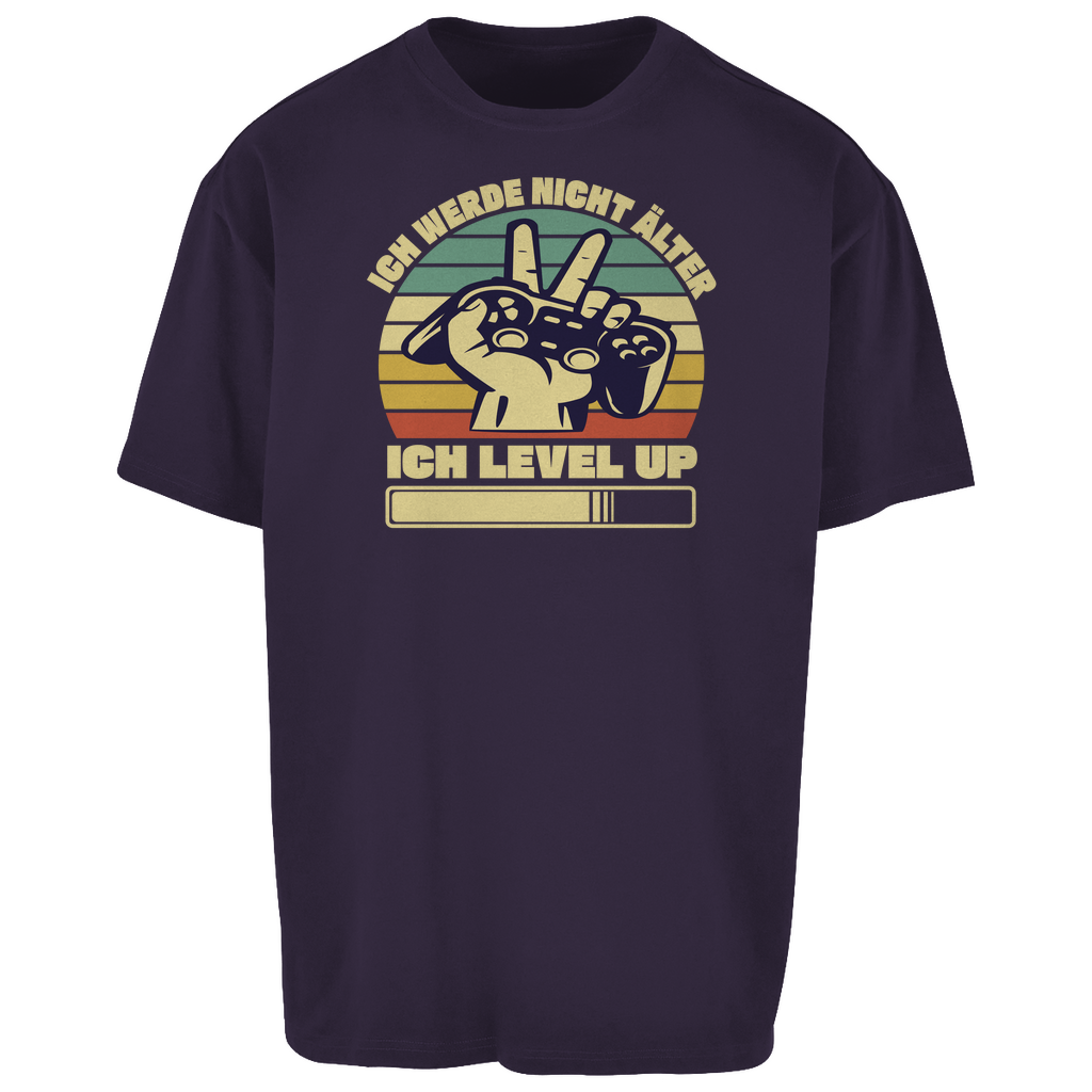 OVERSIZED T-SHIRT - ICH LEVEL UP