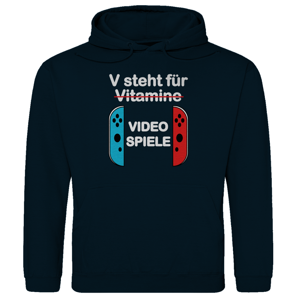 HOODIE CLASSIC - V FÜR VIDEO SPIELE