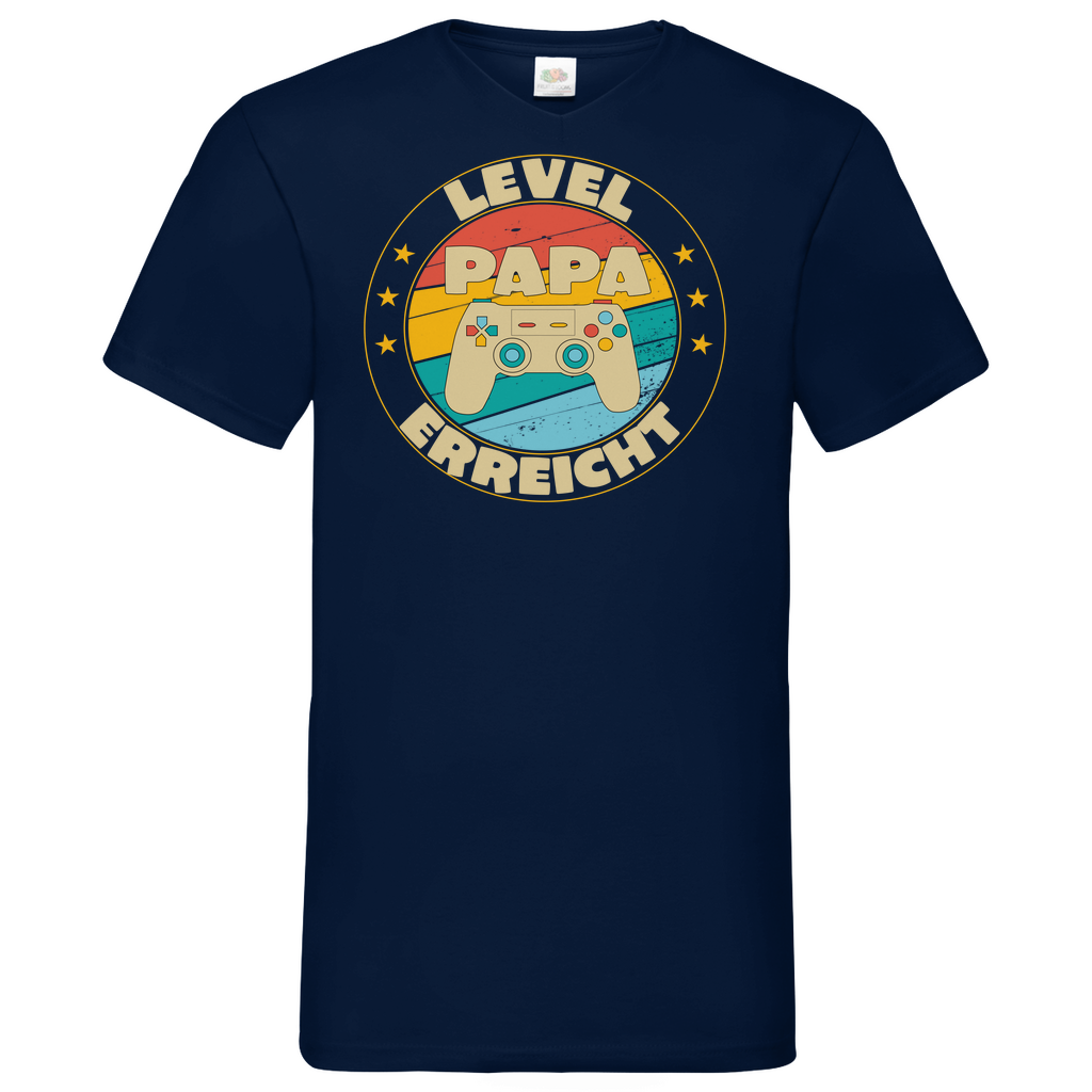 T-SHIRT V - PAPA -LEVEL ERREICHT