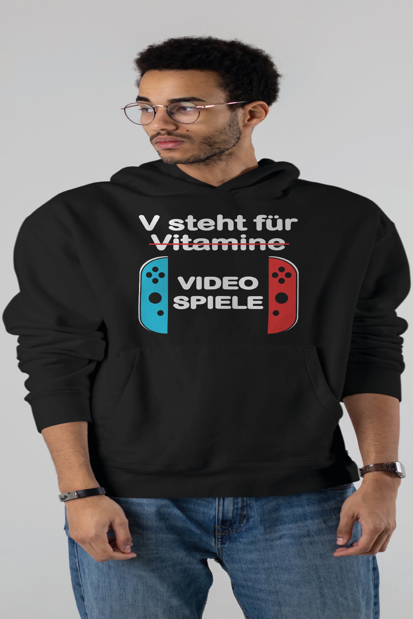HOODIE CLASSIC - V FÜR VIDEO SPIELE