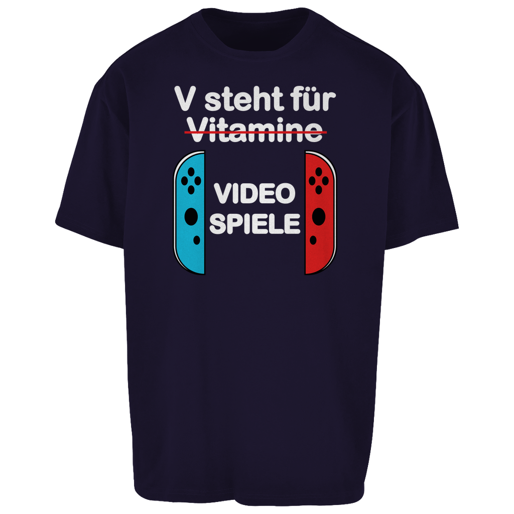 OVERSIZED T-SHIRT - V FÜR VIDEO SPIELE