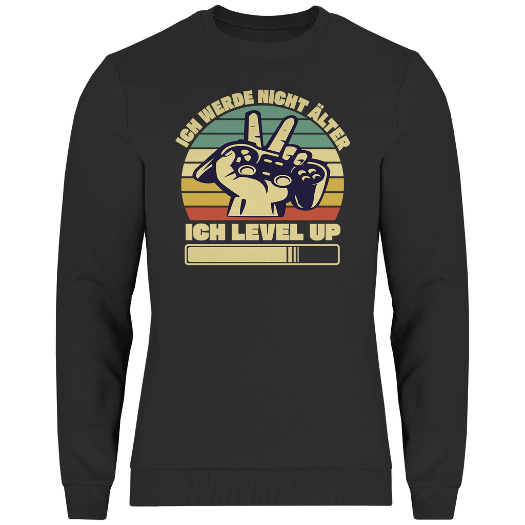 HERREN SWEATSHIRT - ICH LEVEL UP