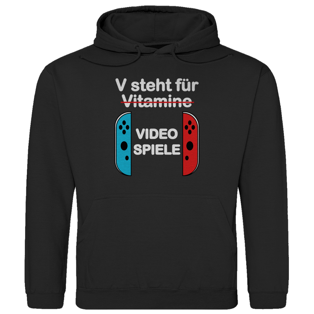 HOODIE CLASSIC - V FÜR VIDEO SPIELE