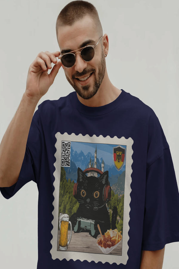OVERSIZED T-SHIRT - BRIEFMARKE