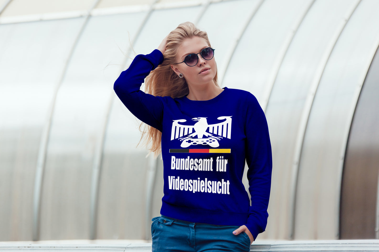 DAMEN SWEATSHIRT - VIDEOSPIEL