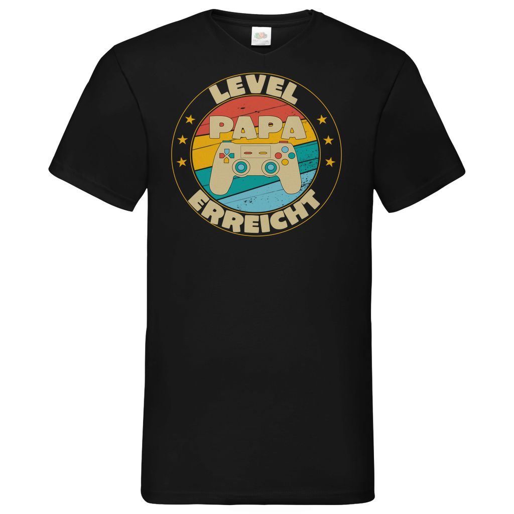 T-SHIRT V - PAPA -LEVEL ERREICHT