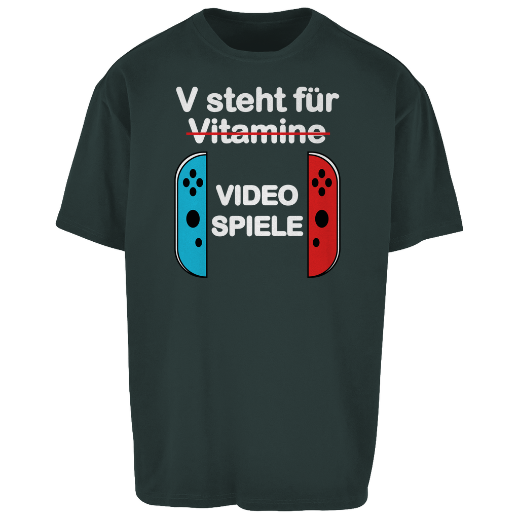 OVERSIZED T-SHIRT - V FÜR VIDEO SPIELE