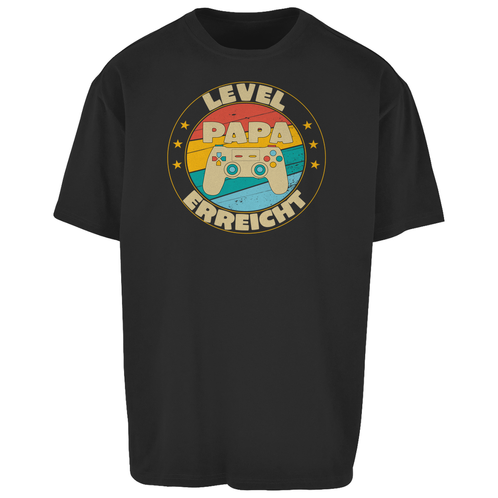 OVERSIZED T-SHIRT - PAPA - LEVEL ERREICHT