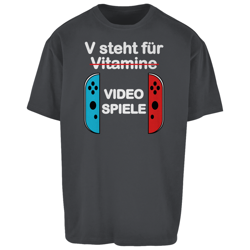 OVERSIZED T-SHIRT - V FÜR VIDEO SPIELE