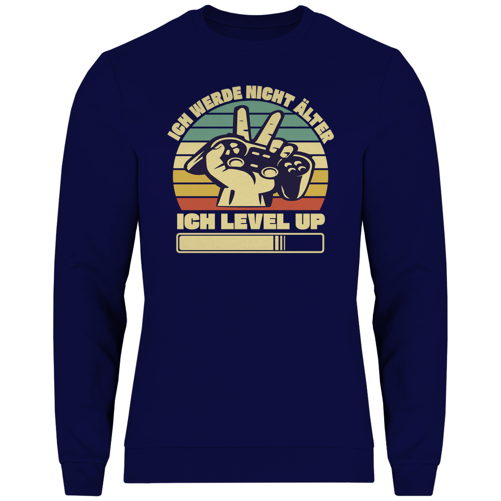 HERREN SWEATSHIRT - ICH LEVEL UP