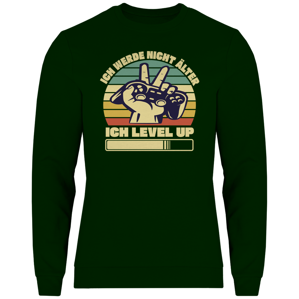 HERREN SWEATSHIRT - ICH LEVEL UP