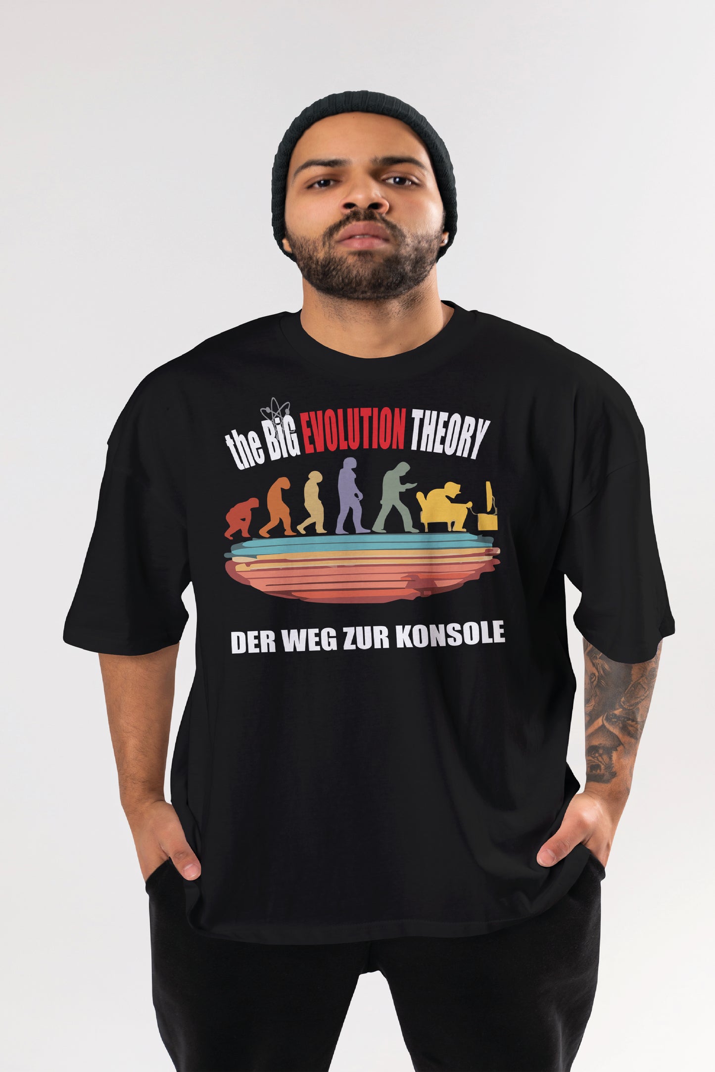 OVERSIZED T-SHIRT - EVOLUTION