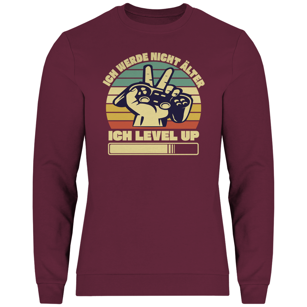 HERREN SWEATSHIRT - ICH LEVEL UP