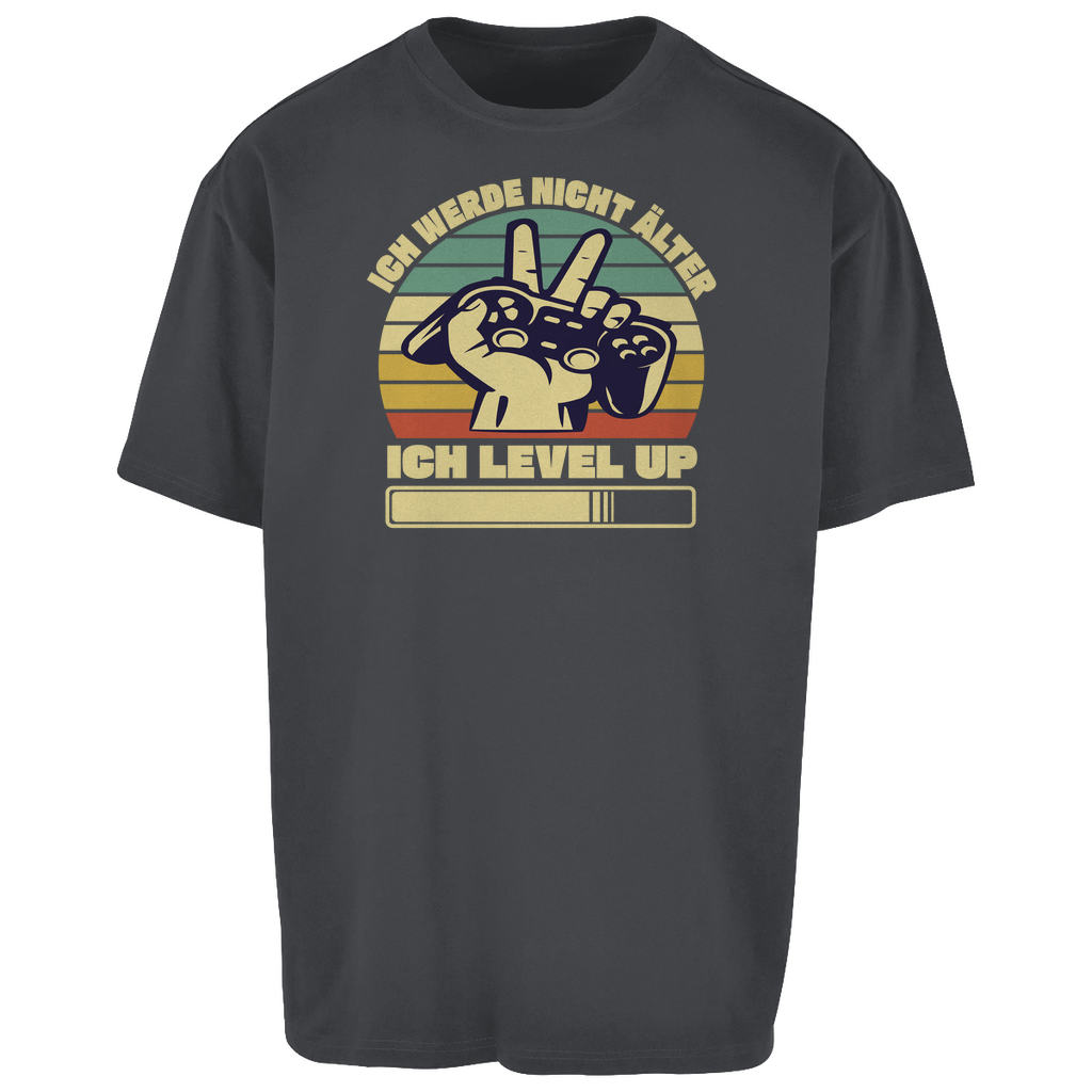 OVERSIZED T-SHIRT - ICH LEVEL UP