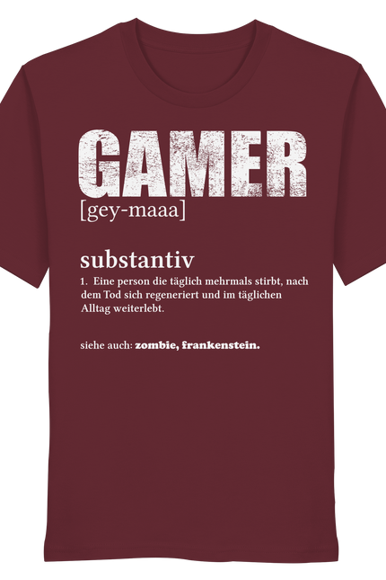 ORGANIC T-SHIRT - GAMER