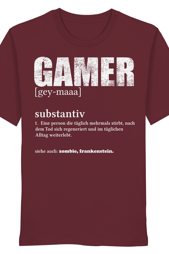 ORGANIC T-SHIRT - GAMER