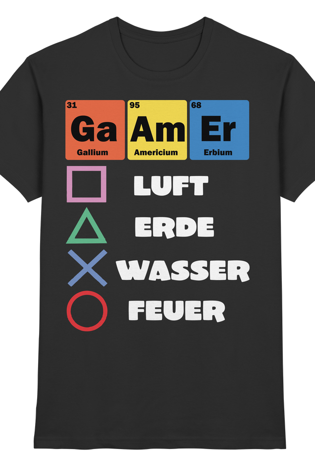 T-SHIRT CLASSIC - GAMER ELEMENT