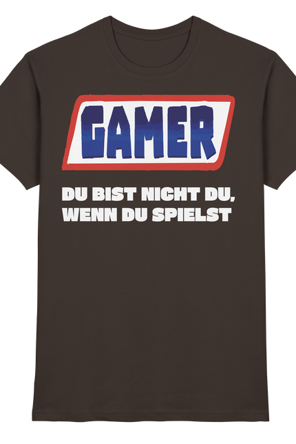 T-SHIRT CLASSIC - GAMER CHOCOLATE