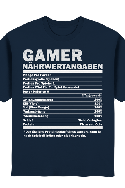 OVERSIZED T-SHIRT - GAMER NUTRITION