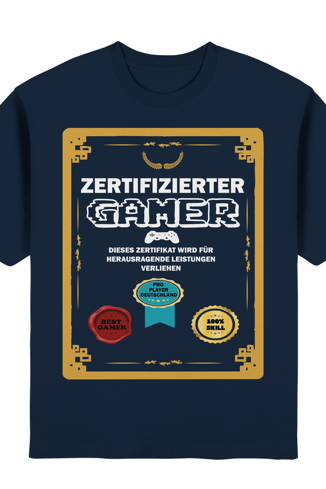 OVERSIZED T-SHIRT - ZERTIFIKAT