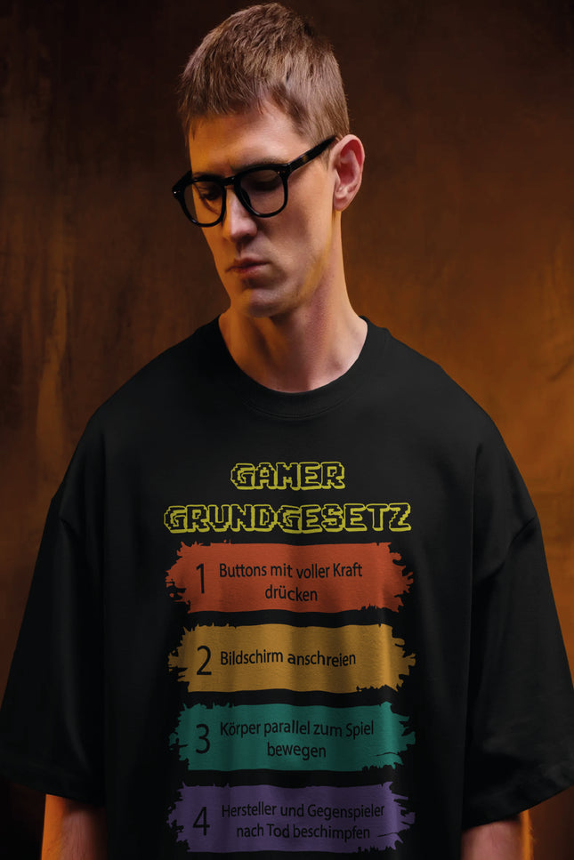 OVERSIZED T-SHIRT - GRUNDGESETZ