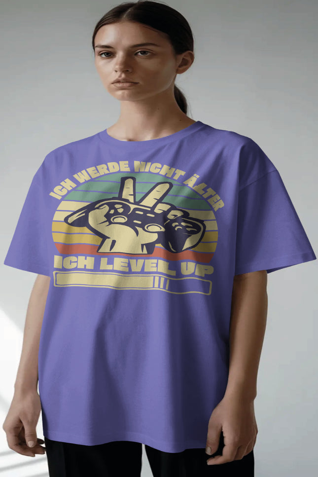 OVERSIZED T-SHIRT - LEVEL UP