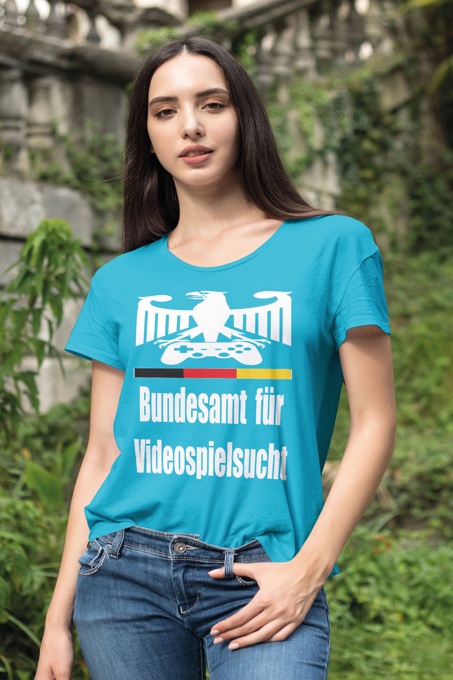 DAMEN T-SHIRT - VIDEOSPIEL
