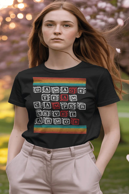 T-SHIRT CLASSIC - GAMER CROSSWORD