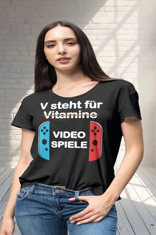 LADY T-SHIRT - VIDEOSPIELE